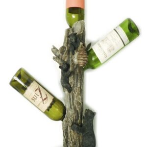 BLACK BEAR WINE HOLDER 10x20